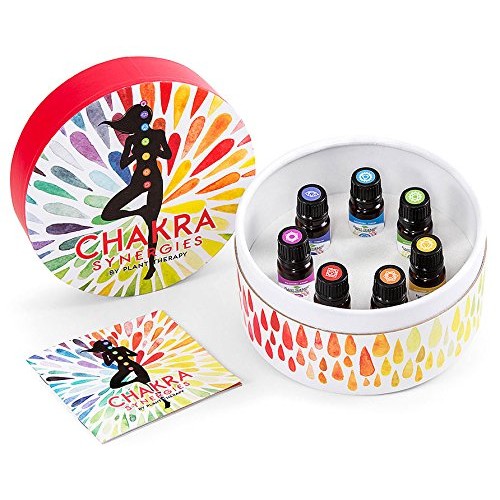 Plant Therapy Chakra Synergy Blends Complete Undiluted Set 100% P...