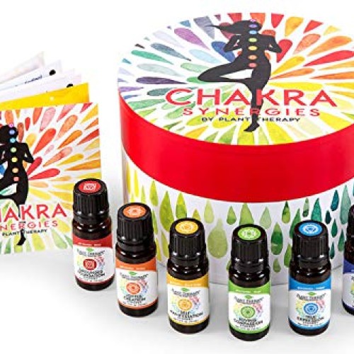 Plant Therapy Chakra Synergy Blends Complete Undiluted Set 100% P...