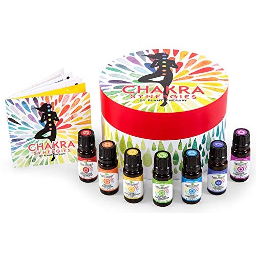 Plant Therapy Chakra Synergy Blends Complete Undiluted Set 100% P...