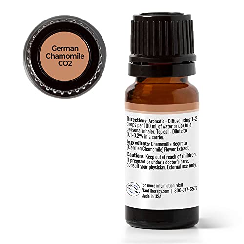 Plant Therapy German Chamomile CO2 Essential Oil 10 mL 1/3 oz 1...