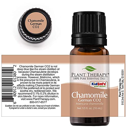 Plant Therapy German Chamomile CO2 Essential Oil 10 mL 1/3 oz 1...