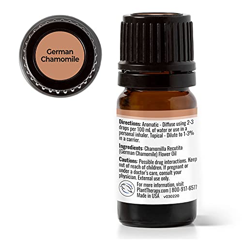 Plant Therapy German Chamomile Essential Oil 100% Pure, Undiluted...