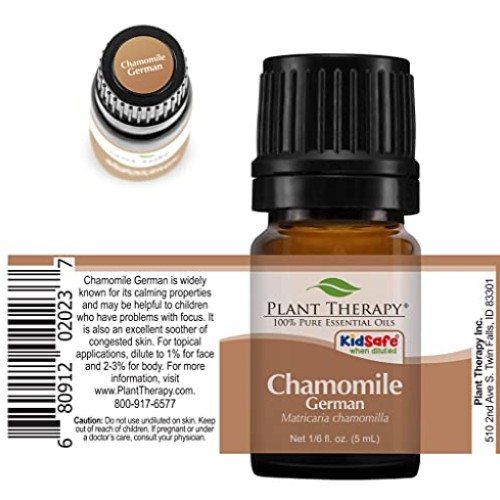 Plant Therapy German Chamomile Essential Oil 100% Pure, Undiluted...