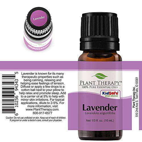 Plant Therapy Lavender Essential Oil 100% Pure, Undiluted, Therap...