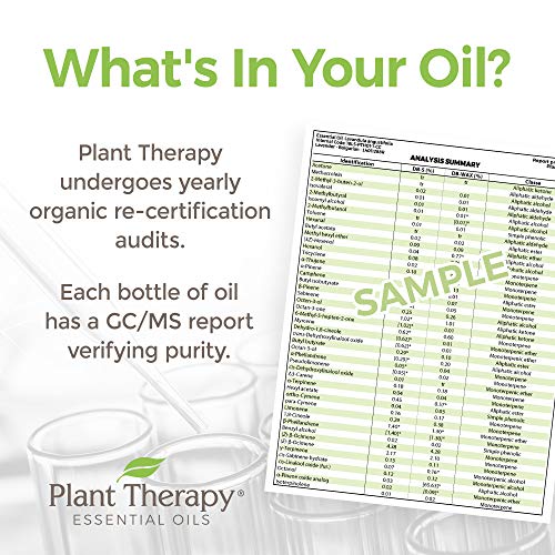 Plant Therapy Organic German Chamomile Essential Oil 2.5 mL 1/12...