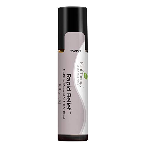 Plant Therapy Rapid Relief Essential Oil Blend Pre-Diluted Roll-O...