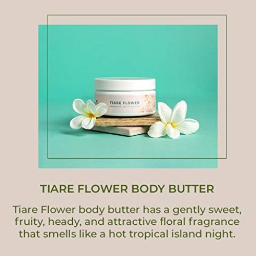 Plant Therapy Tiare Flower Whipped Shea Body Butter 8 oz 100% Veg...