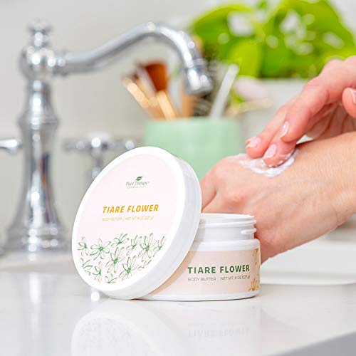Plant Therapy Tiare Flower Whipped Shea Body Butter 8 oz 100% Veg...