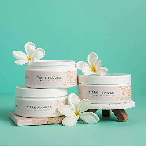 Plant Therapy Tiare Flower Whipped Shea Body Butter 8 oz 100% Veg...