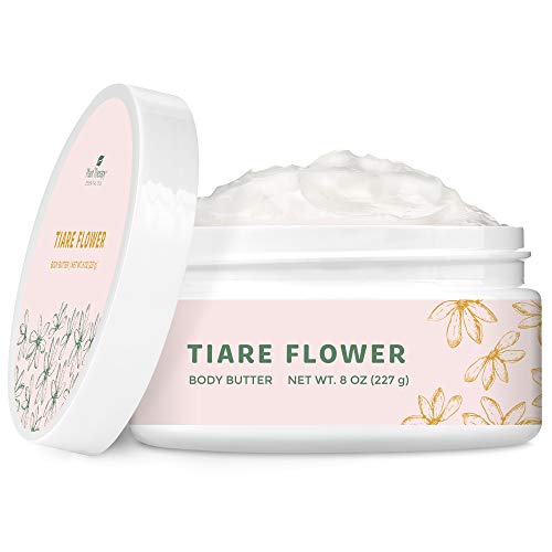 Plant Therapy Tiare Flower Whipped Shea Body Butter 8 oz 100% Veg...