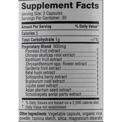 Plantiva AllerDx Natural Herbal Seasonal Support Supplement - Non...