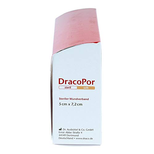 Dracopor Pansements stériles de 5 x 7 2 cm Couleur peau Claire l...