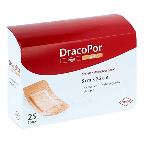 Dracopor Pansements stériles de 5 x 7 2 cm Couleur peau Claire l...
