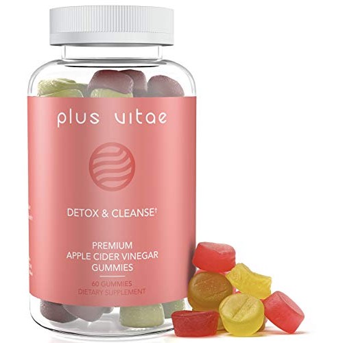 Plus Vitae Apple Cider Vinegar Gummies with Ginger Extract - Orga...