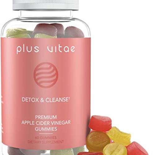 Plus Vitae Apple Cider Vinegar Gummies with Ginger Extract - Orga...