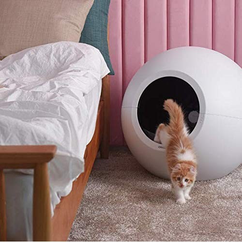 Circle Zero Self-Cleaning Litter Box - Automatic Premium Scooping...