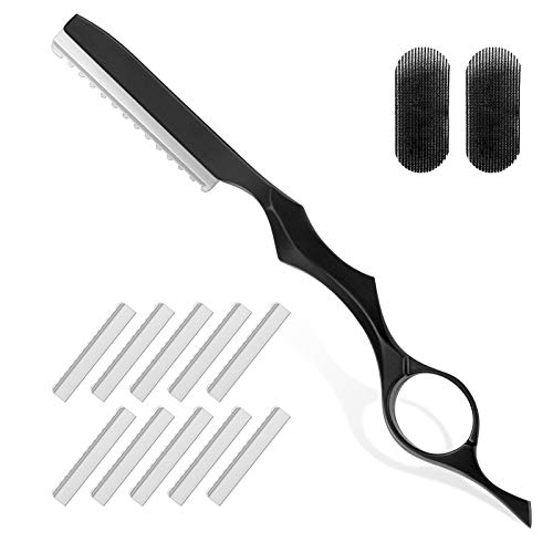 Professional Hair Styling Thinning Razor, and 10 Replacement Blad...