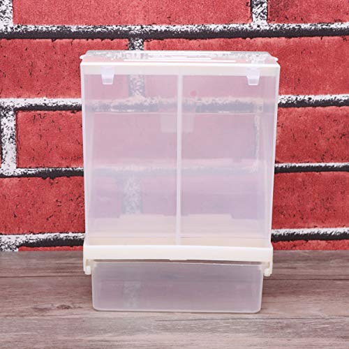 POPETPOP 1PC Acrylic Transparent Durable Convenient Automatic Fee...