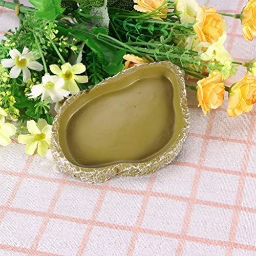 POPETPOP 2 Pack Reptile Bowl - Reptile Water Dish,Reptile Food an...