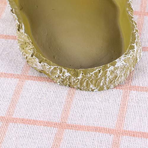 POPETPOP 2 Pack Reptile Bowl - Reptile Water Dish,Reptile Food an...