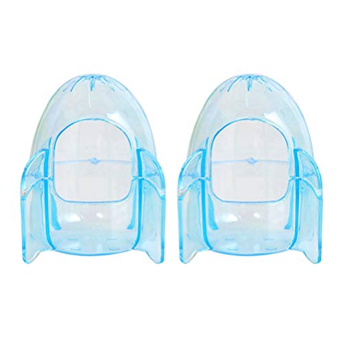 POPETPOP 2pcs Hamster Bathrooms Plastic Sand Bath Containers Hams...