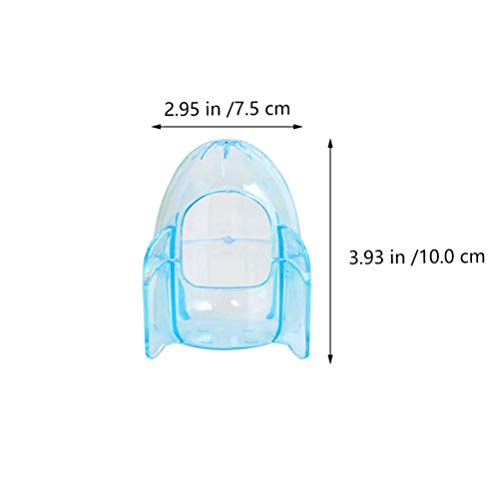 POPETPOP 2pcs Hamster Bathrooms Plastic Sand Bath Containers Hams...