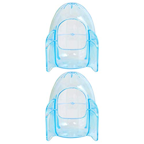 POPETPOP 2pcs Hamster Bathrooms Plastic Sand Bath Containers Hams...