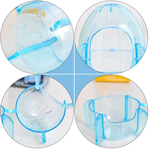 POPETPOP 2pcs Hamster Bathrooms Plastic Sand Bath Containers Hams...