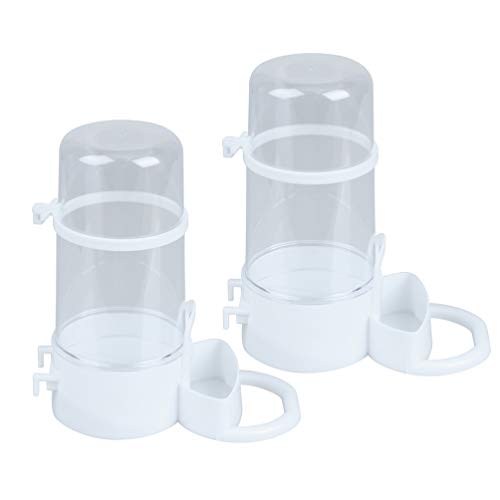 POPETPOP 2pcs Hamster Feeder Automatic Feeding Device Water Dispe...