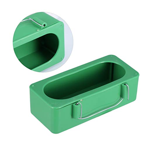 POPETPOP 3PCS Bird Feeding Cups,Large Pet Dish Plastic Hanging Bi...