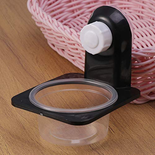 POPETPOP 4 Pack Gecko Feeding Ledge,Reptile Lizard Gecko Food Wat...