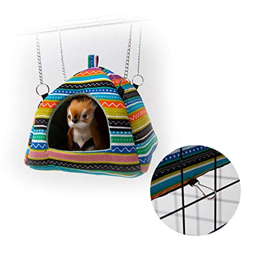 POPETPOP Adorable Guinea Pig House Bed - Warm Small Animals Winte...