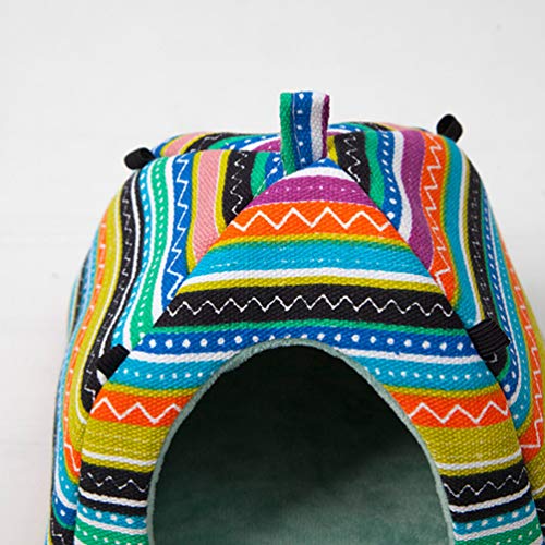 POPETPOP Adorable Guinea Pig House Bed - Warm Small Animals Winte...