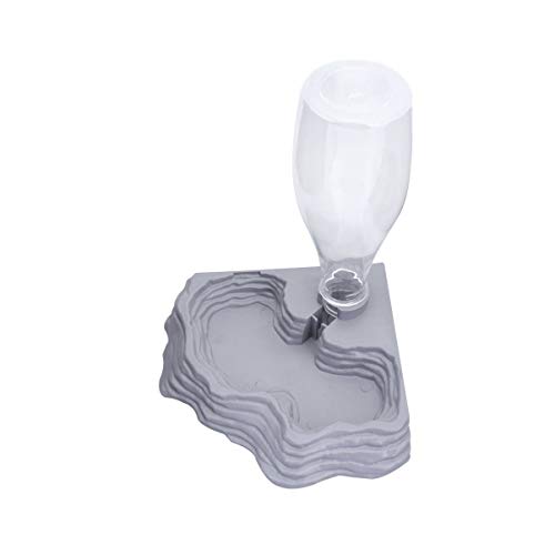 POPETPOP Automatic Reptile Feeder, Dual-use Reptile Water Dispens...