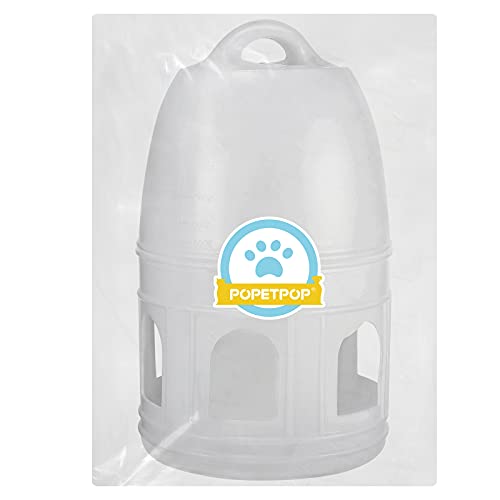POPETPOP Bird Feeding Plastic Pet Drinker Dispenser Pigeons Feede...