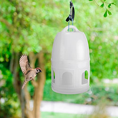 POPETPOP Bird Feeding Plastic Pet Drinker Dispenser Pigeons Feede...