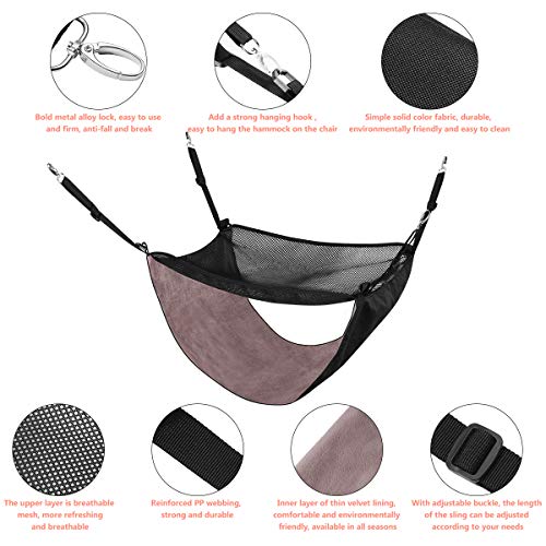 POPETPOP Cat Hammock Bed Pet Cage Hanging Bed for Cats/Small Dogs...