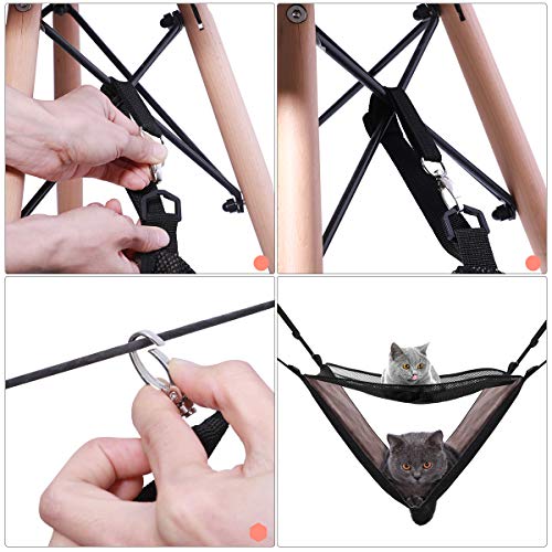 POPETPOP Cat Hammock Bed Pet Cage Hanging Bed for Cats/Small Dogs...