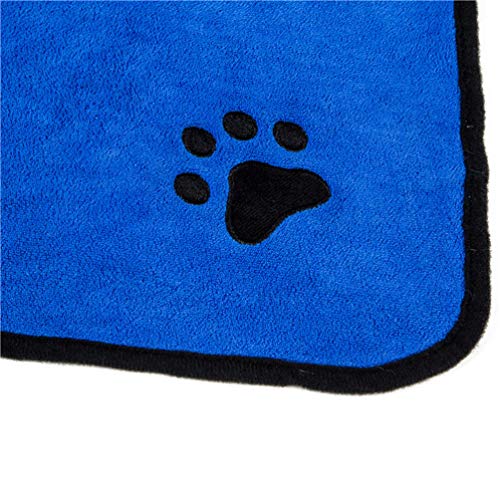 POPETPOP Dog Bathrobe Towel Pet Pajamas - Microfiber Dog Drying T...