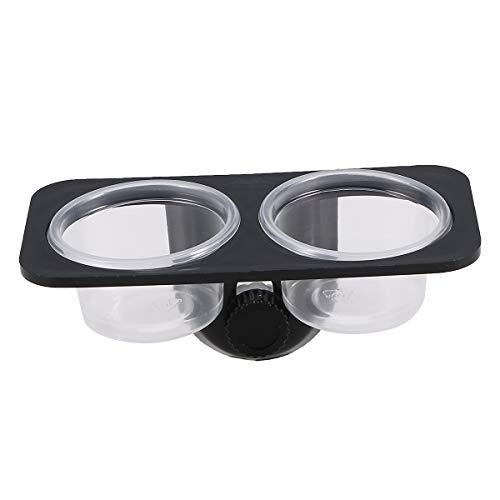 POPETPOP Gecko Feeder Ledge-Small Gecko Food Cups Reptile Feeder ...