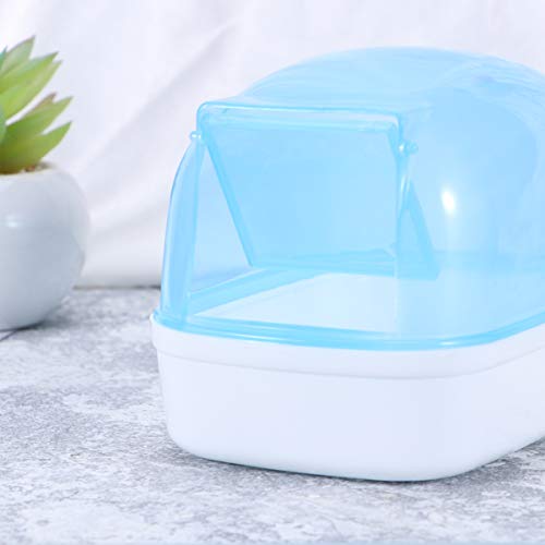 POPETPOP Hamster Bath case Plastic dust Bath House Hamster Sandbo...