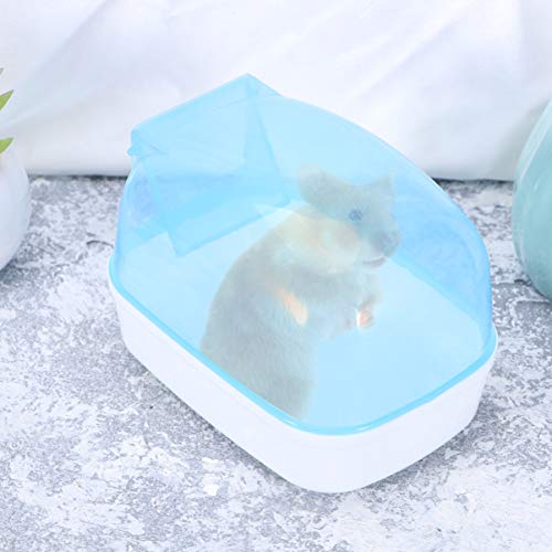 POPETPOP Hamster Bath case Plastic dust Bath House Hamster Sandbo...