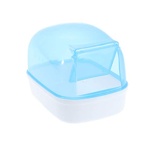 POPETPOP Hamster Bath case Plastic dust Bath House Hamster Sandbo...