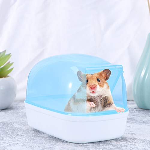 POPETPOP Hamster Bath Sand-Plastic Hamster Bathroom Cute Durable ...
