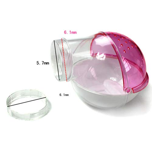 POPETPOP Hamster Bathroom Ball Shape Small Pet Toilet Bathtub for...