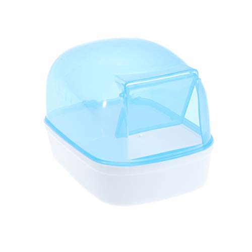 POPETPOP Hamster Bathtubs Plastic Dust Bath House Hamster Sandbox...