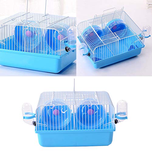 POPETPOP Hamster Carrier for Travel-Pet Portable Carrier Carry Ca...