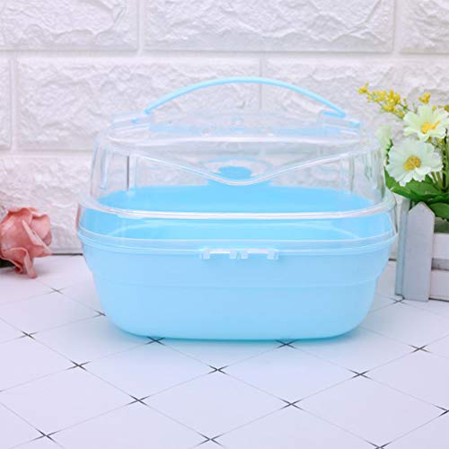 POPETPOP Hamster Carrier, Hamster Travel Cage, Portable Pets Cage...