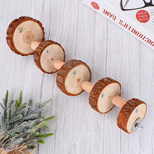 POPETPOP Hamster Platform - Parrot Springboard Climbing Ladder Ha...