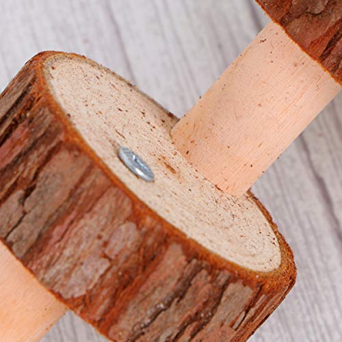 POPETPOP Hamster Platform - Parrot Springboard Climbing Ladder Ha...